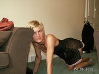Horny blonde chick rammed