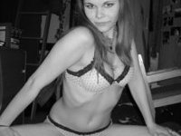 Stunning girl sucking