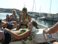 Sexy Swedish Boat Trip