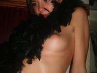 Showgirl Teen Pose Naked