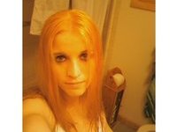 Teen Blonde Bathroom Naked Pose