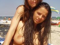 Teen Latina Nude Sunbathing With Friends