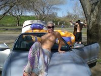 Three Hotties And Me On A Clothing Optional Roadtrip