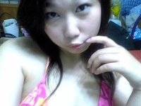 Toshu Takes Thousands Of Pics Of Her Tits In All Her Bikinis