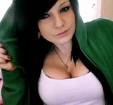 Very Hot Emo Babe With Huge Tits
