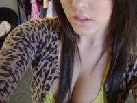 Very Hot Emo Girl Teasing The Cam