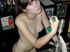 Hot Chick Posing Nude At The Bar