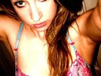 Bombshell Teen Posing Naughtily