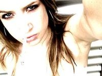 Bombshell Teen Posing Naughtily