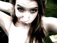 Bombshell Teen Posing Naughtily