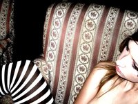 Bombshell Teen Posing Naughtily