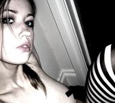 Bombshell Teen Posing Naughtily