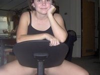 Army Girl Poses And Masturbates