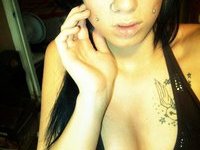 Another Hot Emo Chick Self Shooting In The Nude