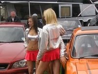 Car Show Girls Wet And Wild
