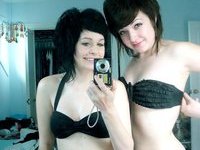 Cute Emo Girl And Her Hot Friend