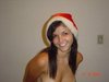 Cute Girl In Christmas Hat