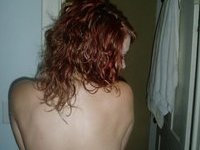 Cute Redhead Stripping