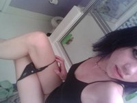 Emo Babe Shows Tits And Smooth Cunt 2
