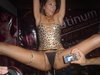 Exotic Dancer In A Striptease Dance