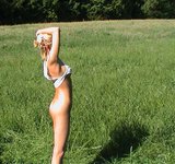 Jasmine Naked And Out In The Field