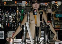 Nude At The Bar