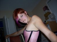 Kinky Joy Plays And Spread In Corset