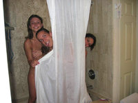 Young Amateur Girls In The Shower