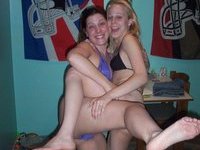 Hot College Lesbian Party