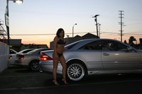 Luxury Car And Girl