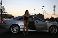 Luxury Car And Girl