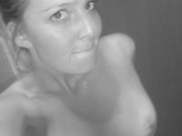Brunette GF topless