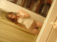 Teen GF in her underwear