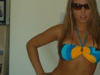 Hot blonde naked