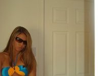 Hot blonde naked