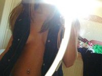 Hot blonde naked