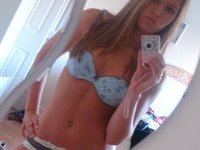 Hot blonde naked