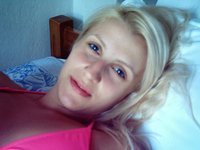 wild blonde girl