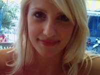 wild blonde girl