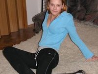 Russian amateur girl posing