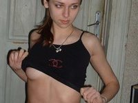 Nice russian girlfriend possing