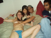 threesome with asian girl