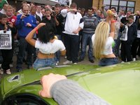 wet and wild car show girls