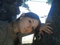 girl self shooting