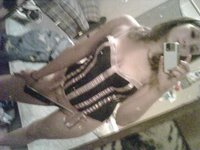 girl self shooting