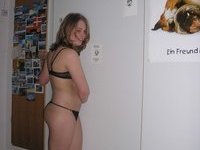 teen GF posing naked