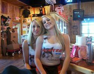 some girls with hooters
