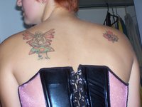 girl  in corset