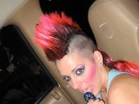 Punk Chick Love To Show Her Naked Body