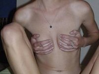 housewife posing naked